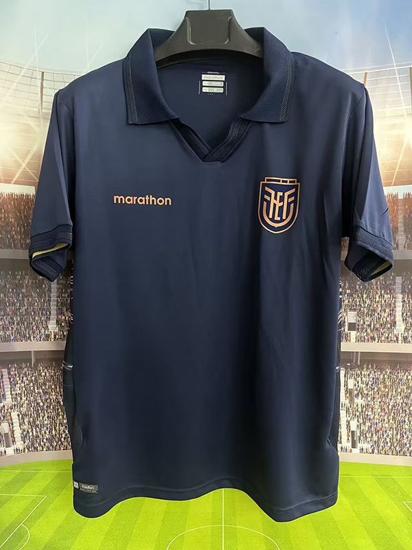 AAA Quality Ecuador 2026 Away Dark Blue Soccer Jersey